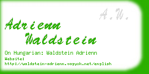 adrienn waldstein business card